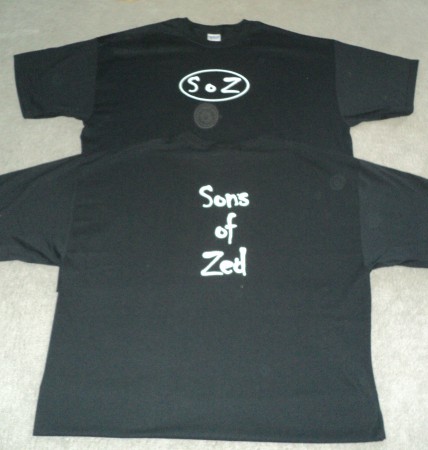Men's Sons of Zed T-shirt in Black
